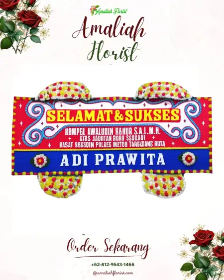 Papan Bunga Ucapan Selamat Tagul